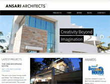 Tablet Screenshot of ansariandassociates.com